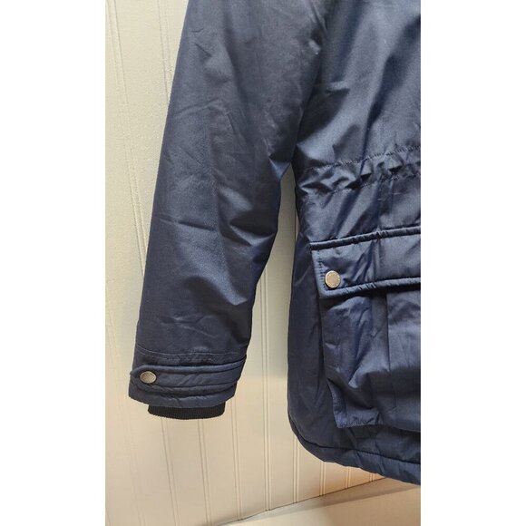 Wantdo Women's Ski Jacket/Winter Coat Navy with Faux Fur Trim Small - Picture 13 of 16